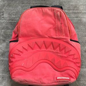 Sprayground Red Backpack